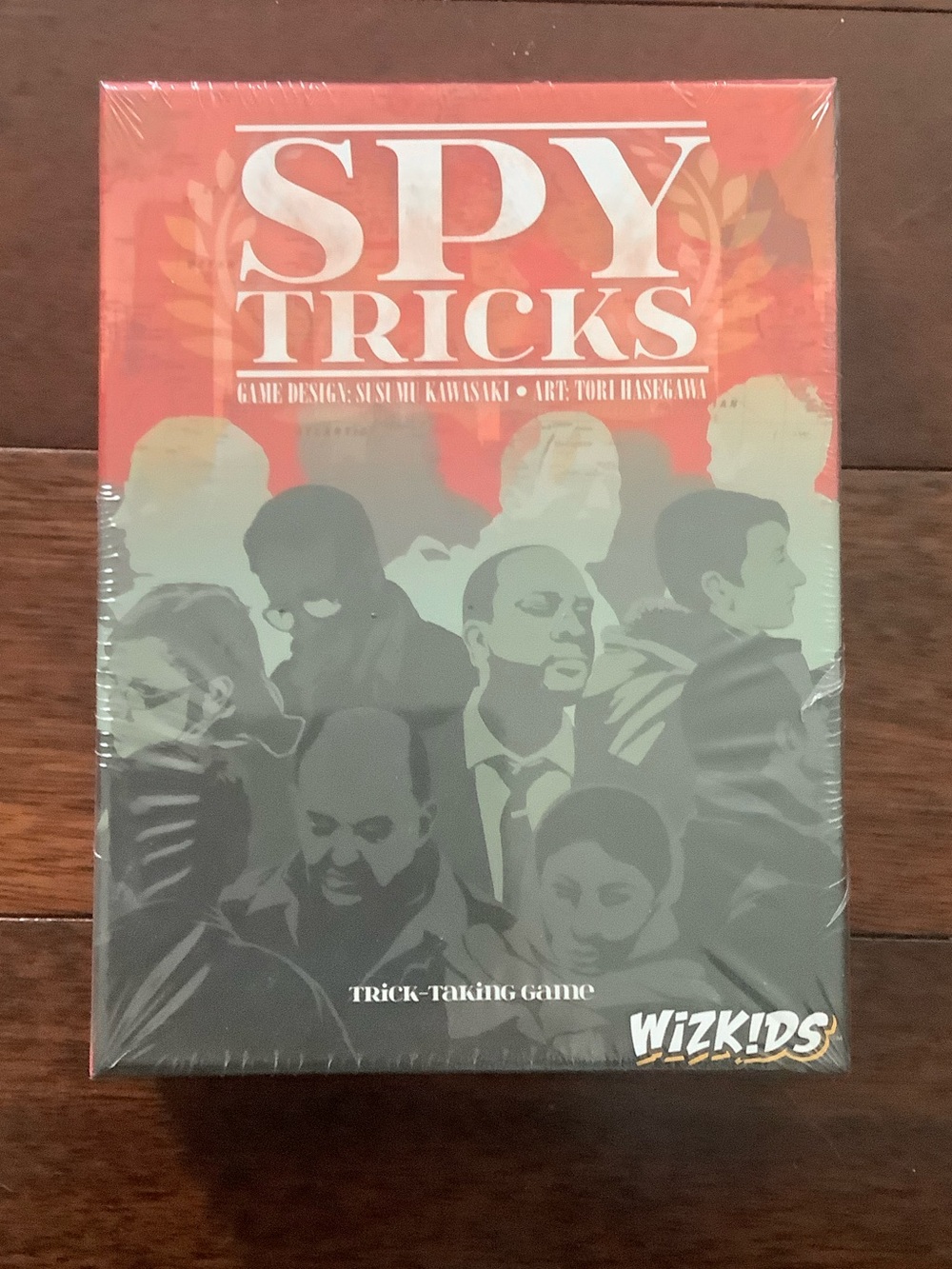 Spy Tricks Card Game - Red and Gray